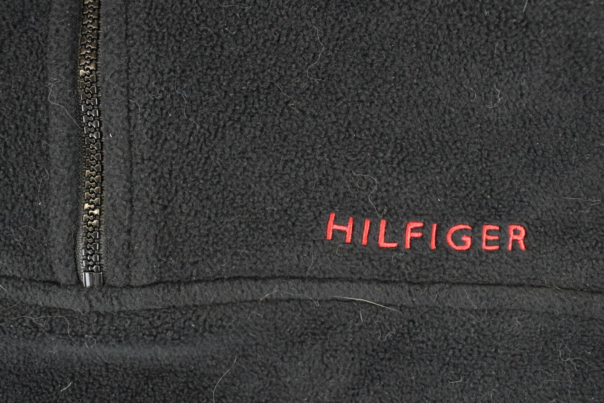 Vintage 1990s Tommy Hilfiger Quarter Zip Fleece Outdoorsman Sweater Men's L  90s Winter Sweatshirt  Fleece Hiking Zip up