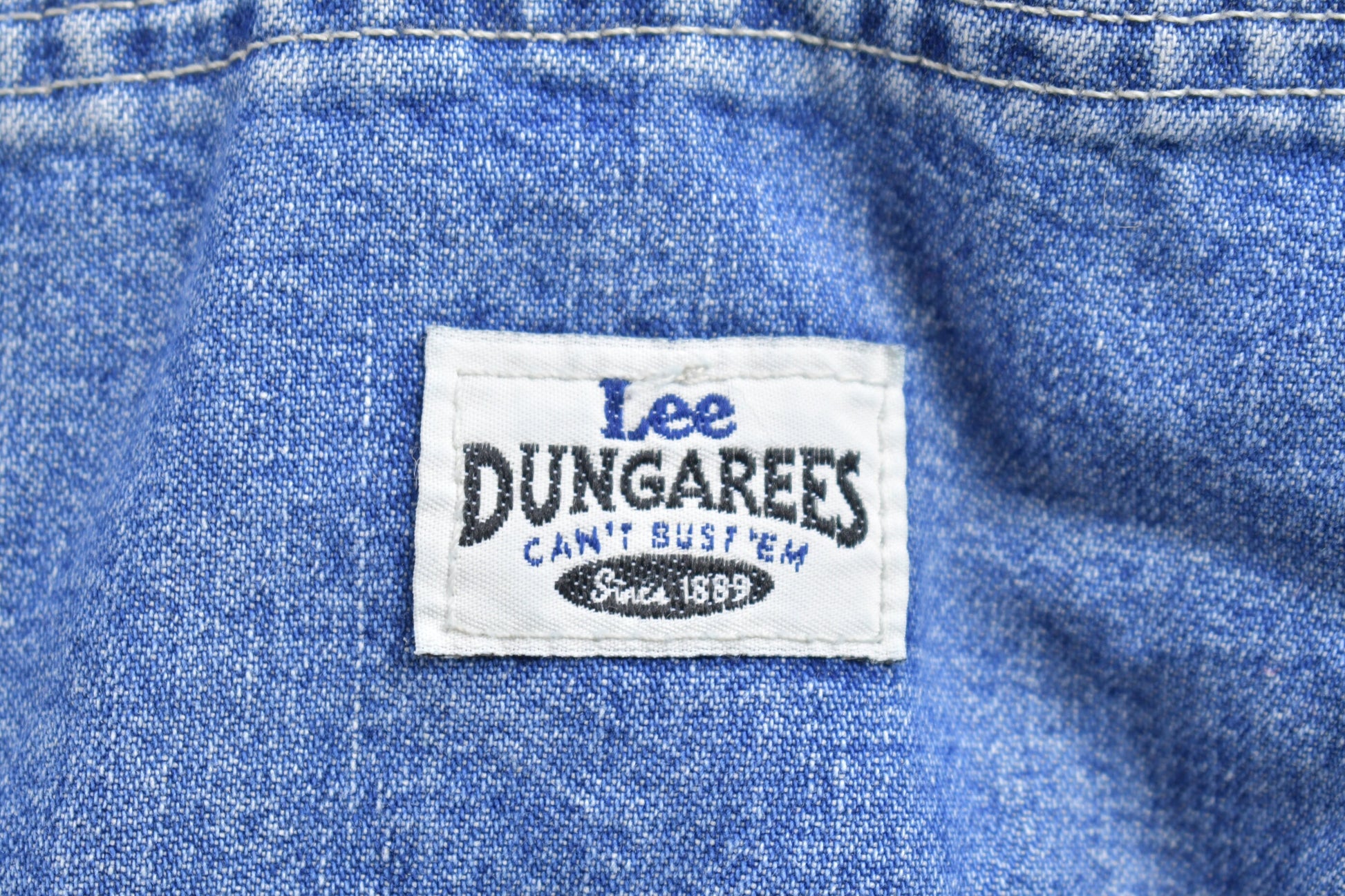 Vintage 1980s Lee Dungarees Carpenter Jeans Size 33 x 33