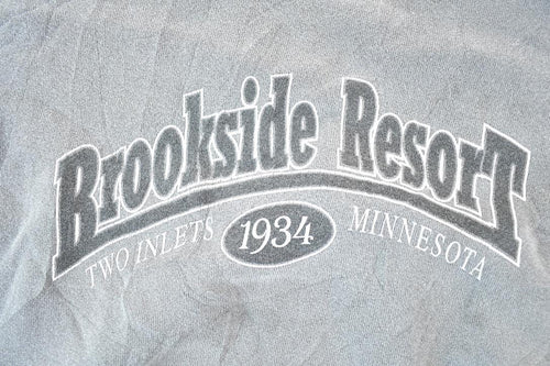 Vintage 1990s Brookside Resort Crewneck Sweatshirt Mens XXL / 90s Souvenir Crewneck / Vintage Souvenir Crewneck / Streetwear / Travel