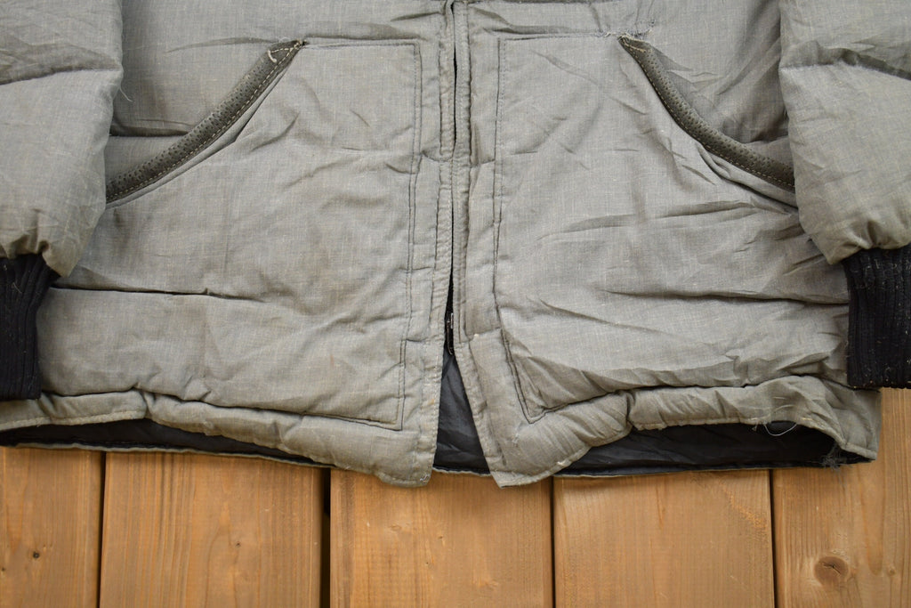 Vintage 1960s Goose Down Puffer Jacket