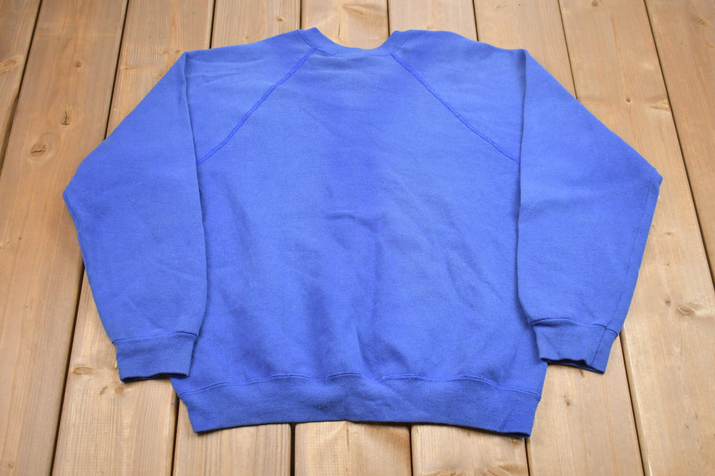 Vintage 1980s Riders Raglan Crewneck Sweatshirt