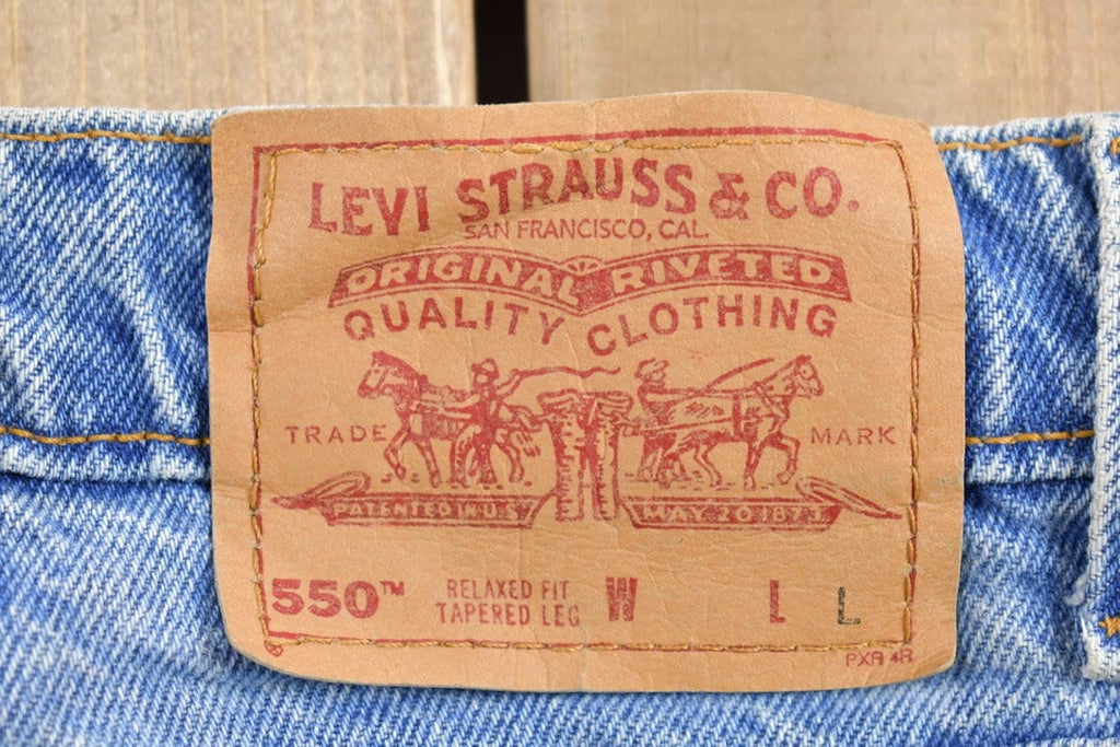 Vintage 1990s Levi's 512 Red Tab Jeans Size 25 x 33
