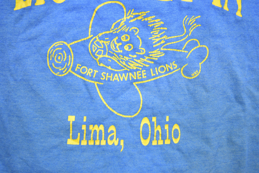 Vintage 1990s Lima Ohio Fort Shawnee Lions T-Shirt