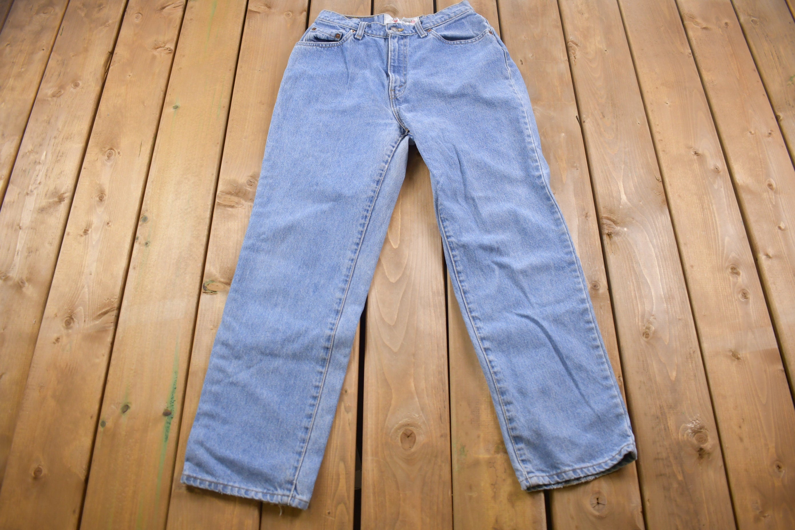 Vintage 1990s Personal Pair Heidi Levi's Tab Jeans Size 28 x 28