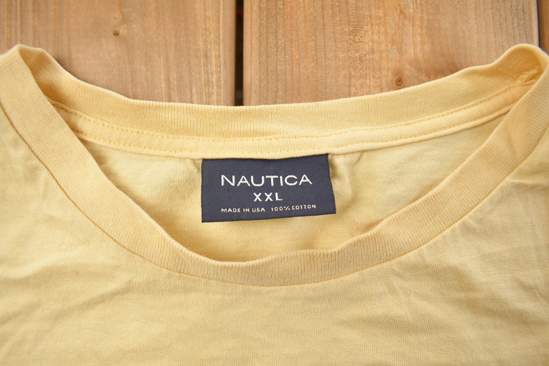 Vintage 1990s Nautica Graphic T-Shirt