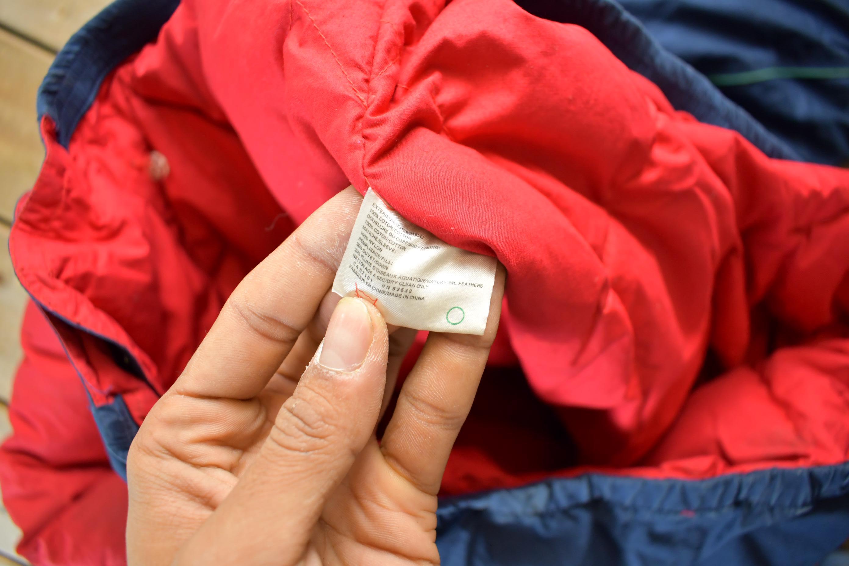 Vintage 1990s Duvet Down Wear Down Puffer Parka Ski Jacket Men's Large