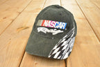 Vintage 1990s Napa Racing Snapback Hat / 90's Embroidered Drag Racing Nascar Autographs Cap