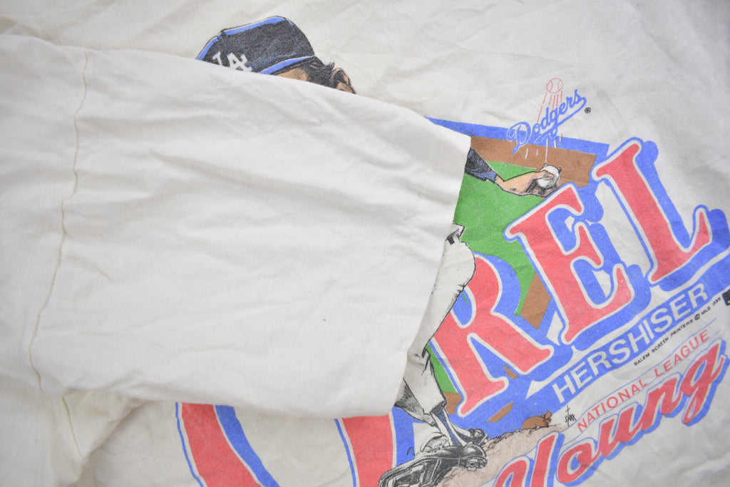Vintage 1988 Orell Hershisher LA Dodgers MLB Graphic T-Shirt