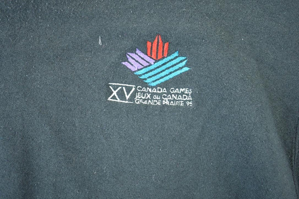 Vintage 1990s Canada Games Souvenir Crewneck Sweatshirt Made In USA