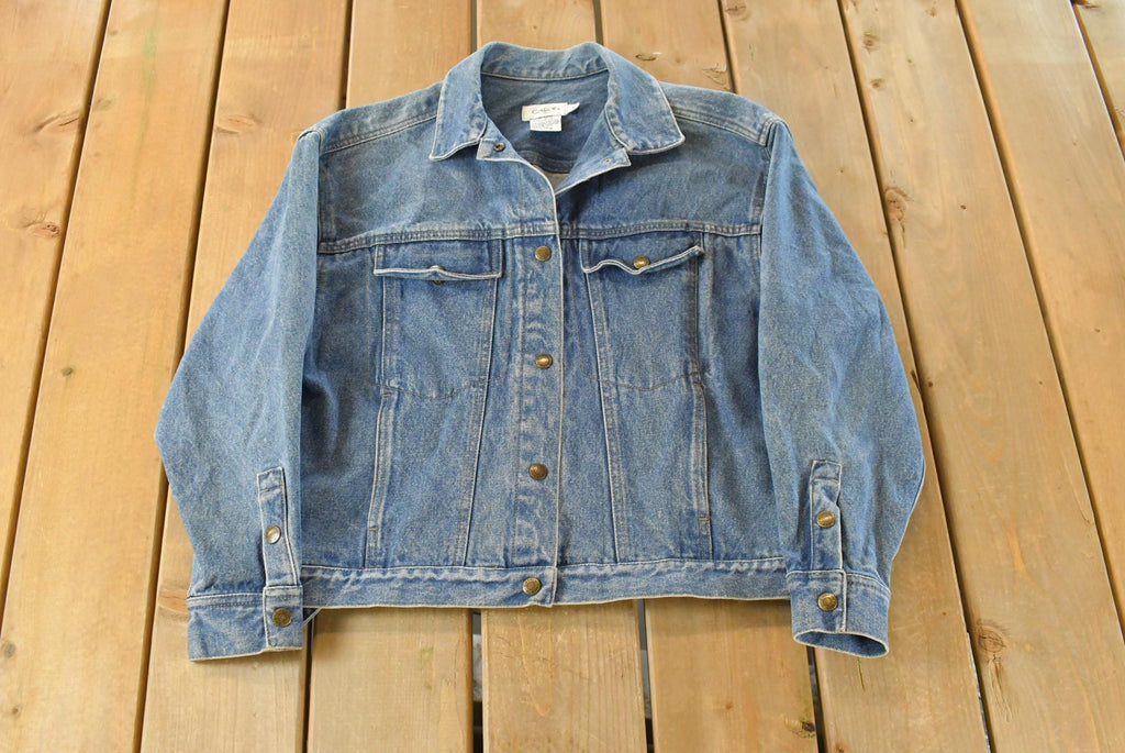 Vintage 1990s Calvin Klein Denim Jean Jacket Women's Medium