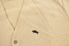 Vintage 1970s Steeple Chase Knitted Cardigan Sweater