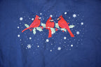 Vintage 1990s Cute Cardinal Crewneck Sweater