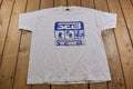 Vintage 1990s Student Entertainment Board Graphic T-Shirt