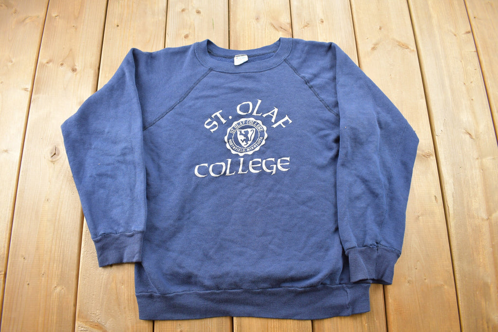 Vintage 1970s St. Olaf College Collegiate Champion Crewneck