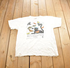 Vintage 1992 20th Annual Village Art & Craft Fair North Carolina Graphic Tee Shirt Made In USA