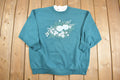 Vintage 1990s Morning Sun Floral Crewneck