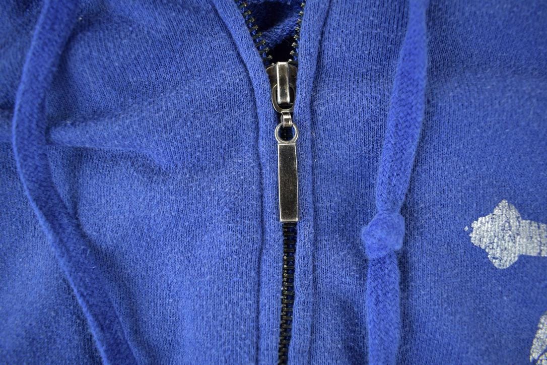 Vintage 1990s Wet Seal Cross Graphic Hoodie