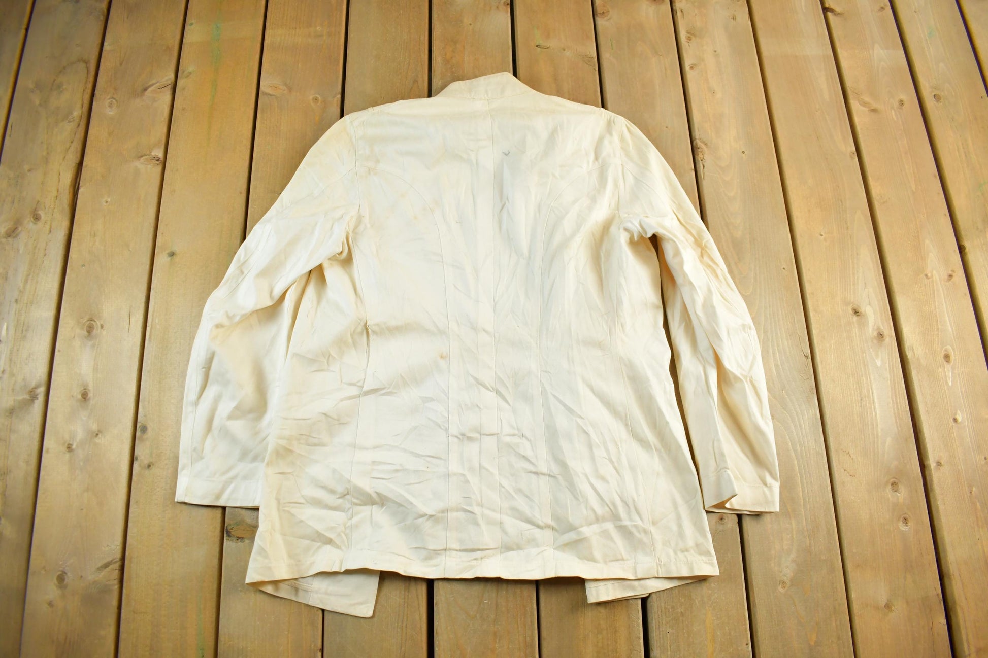 Vintage 1940s Navy Coast Guard Novakoff Uniform Shirt Men's Medium