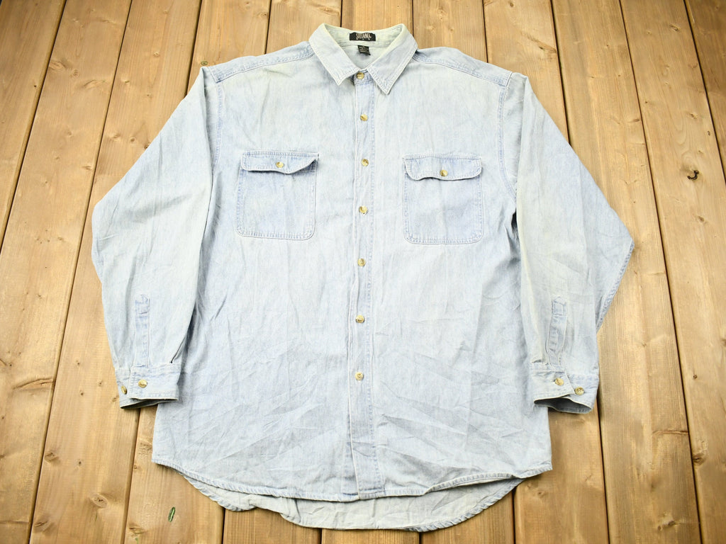 Vintage 1990s Stefano Man Button Up Shirt