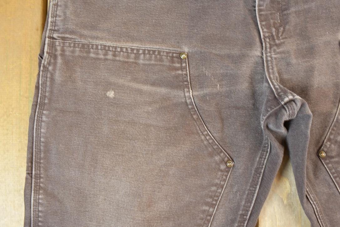 Vintage 1990s Carhartt Double Knee Work Pants Size 38 x 32