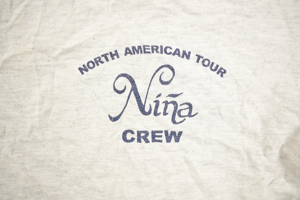 Vintage 1992 Niña North American Sailing Tour Graphic T Shirt