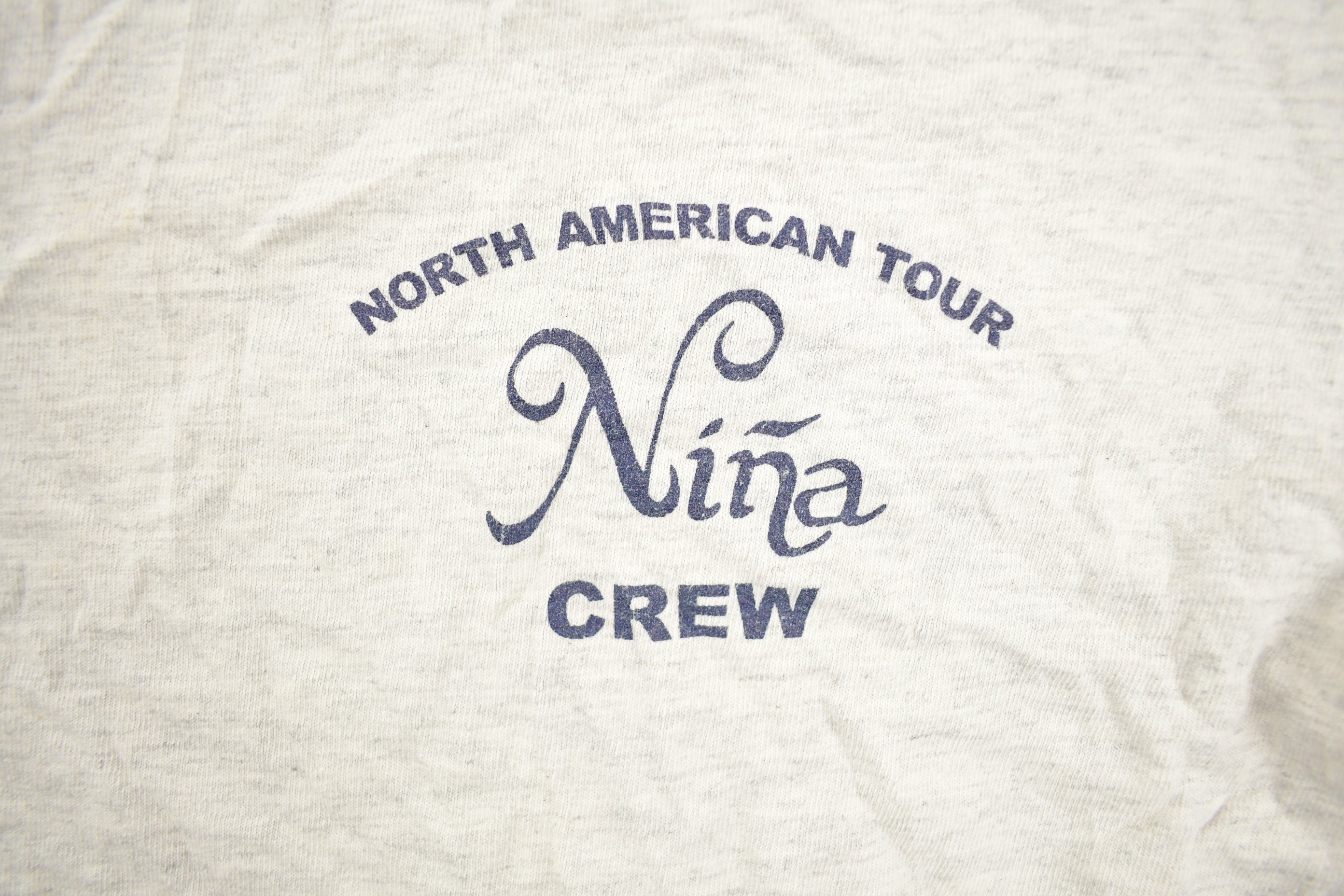 Vintage 1992 Niña North American Sailing Tour Graphic T Shirt