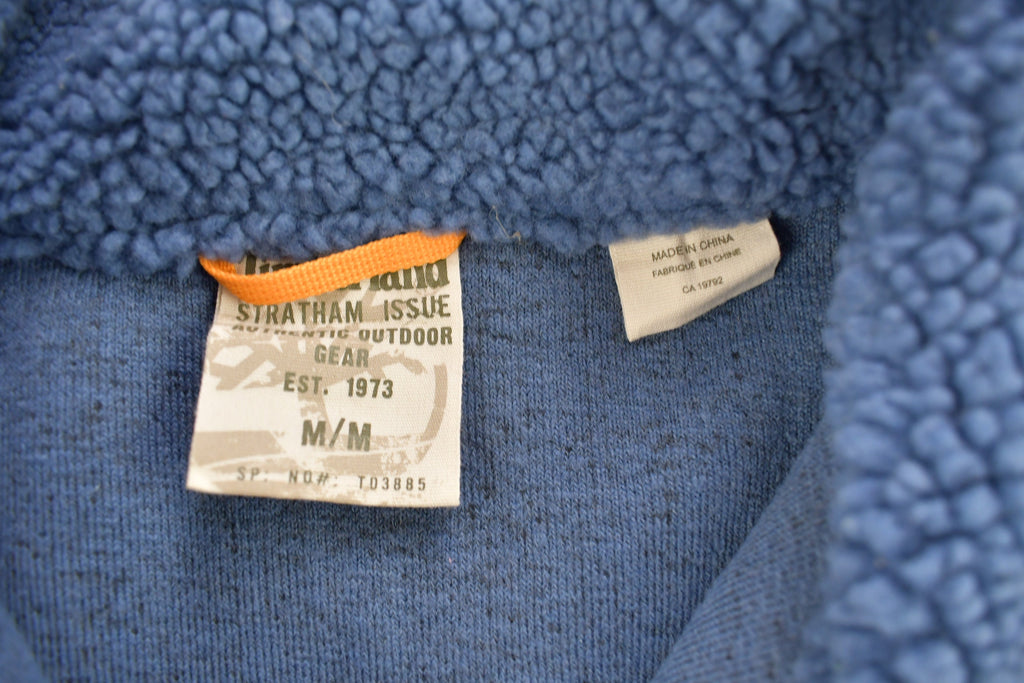 Vintage 1990s Timberland Deep Pile Fleece Sweater  Outdoorsman  90s Sweater  Streetwear  Hiking  Fleece Zip up