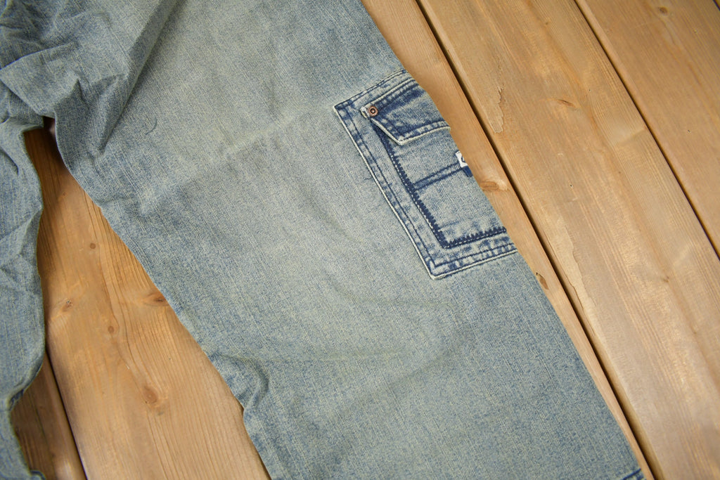 Vintage 2004 Deadstock Enyce Hip Hop Cargo Jeans Size 34
