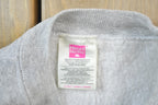 Vintage 1990s Hanes Her Way Clean Heather Grey Crewneck Sweatshirt