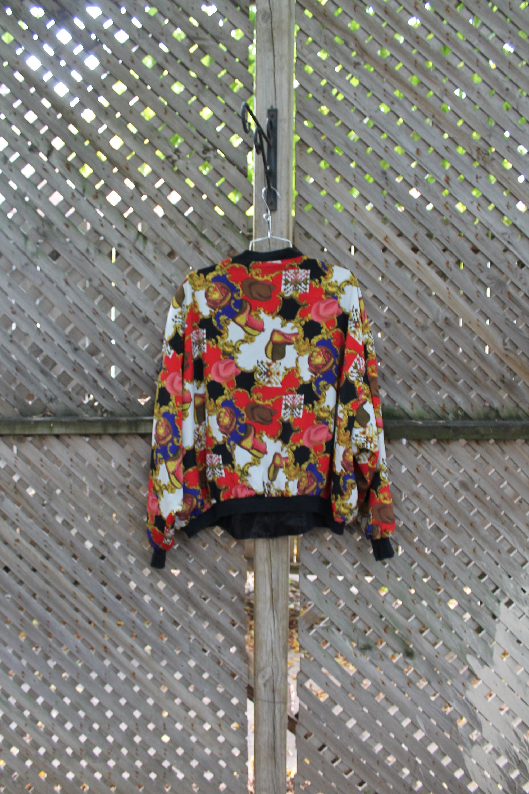 Vintage 1990s All Over Print Windbreaker