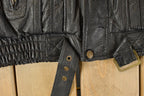 Vintage 1990s Harry Kayn Leather Biker Jacket Men's 2XL