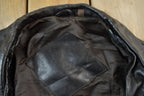 Vintage 1990s Leather Zip Up Lamb Skin Jacket