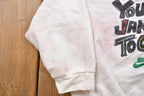 Vintage 1990s Youth Nike We're Jammin Michael Jordan Crewneck Sweatshirt