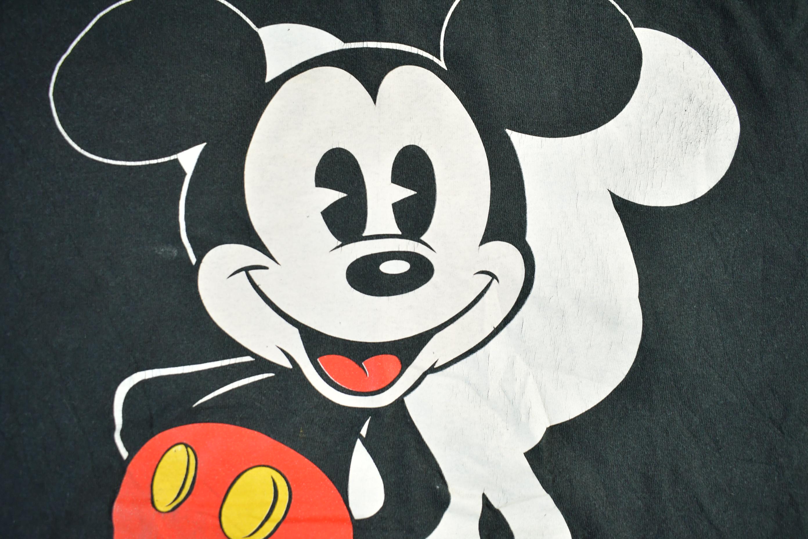 Vintage 1990s Disney Mickey Mouse Promo T-Shirt Men's XL