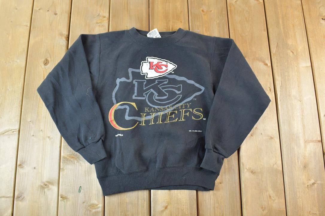 Vintage 1994 Youth Kansas City Chiefs NFL Crewneck Sweatshirt