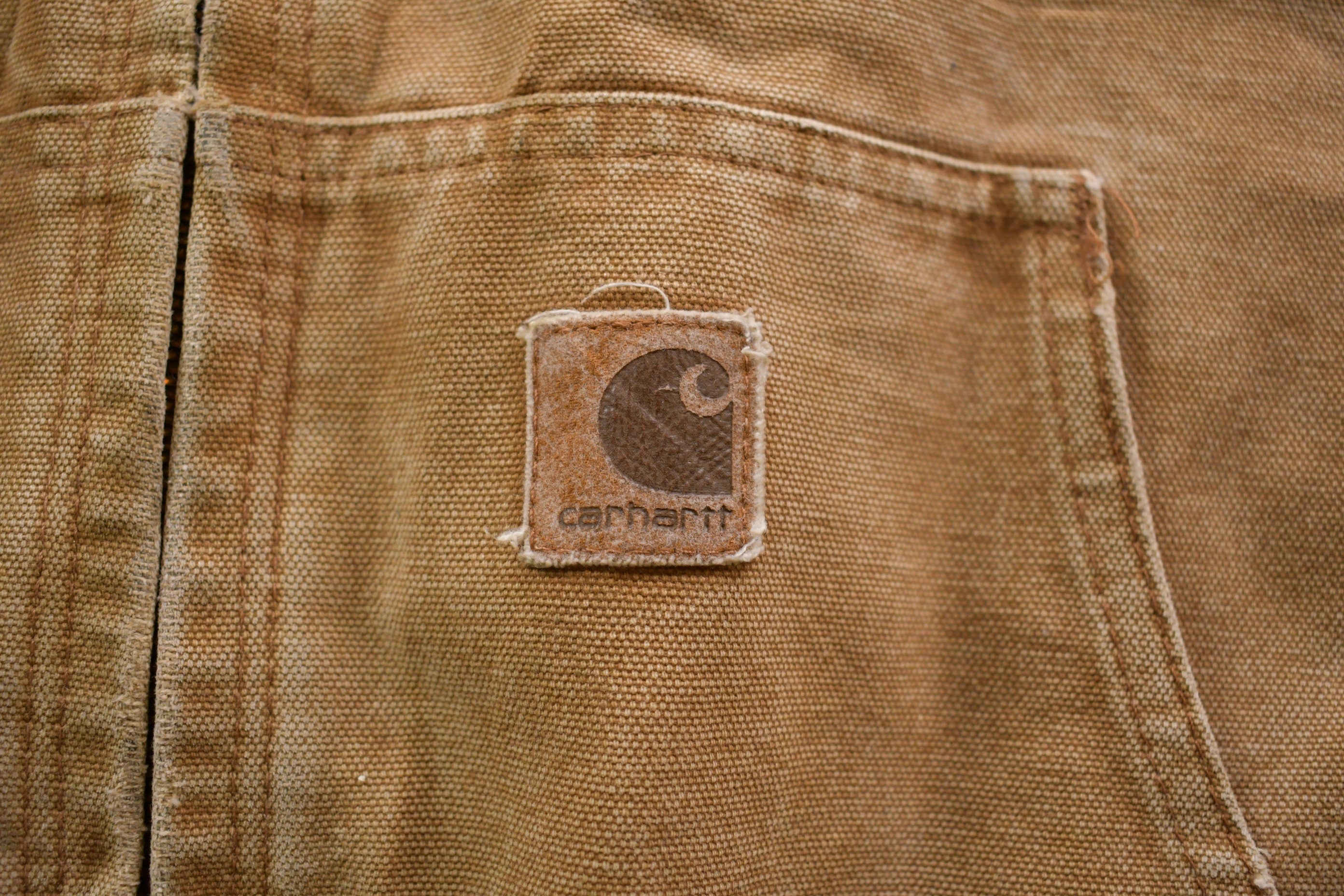 Vintage 1990s Naturally Distressed Carhartt Active Jac