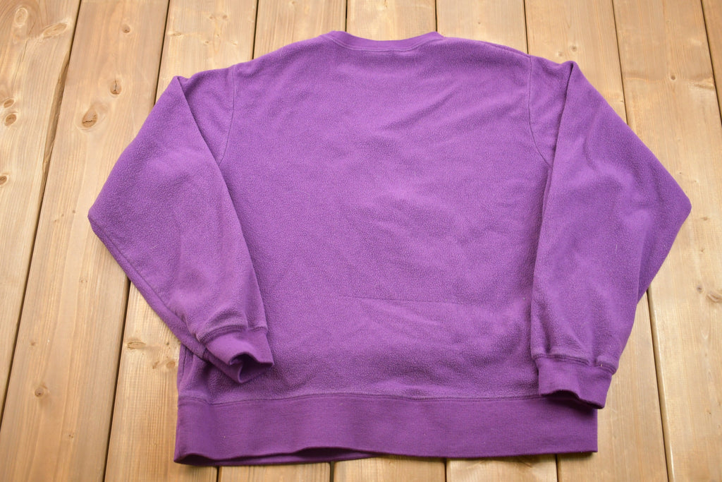 Vintage 1990s Disney Eeyore Crewneck  Vintage Sweatshirt  American Sportswear  Vintage Cartoons  Embroidered Logo  90s Disney