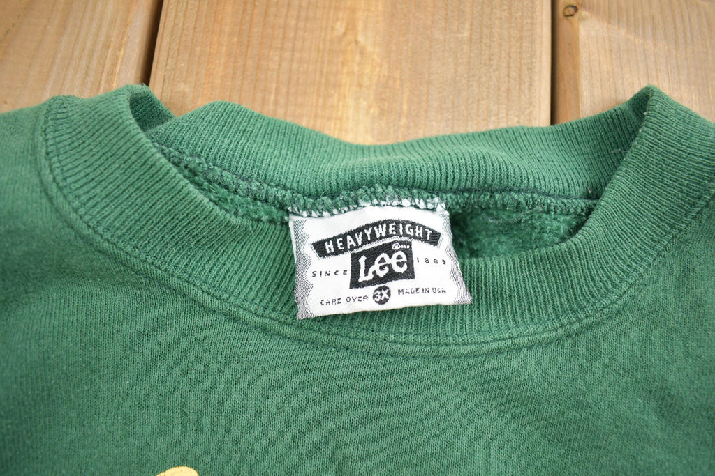 Vintage 1990s Wilderness 50th Anniversary Lee Heavyweight Crewneck Sweatshirt Made In USA