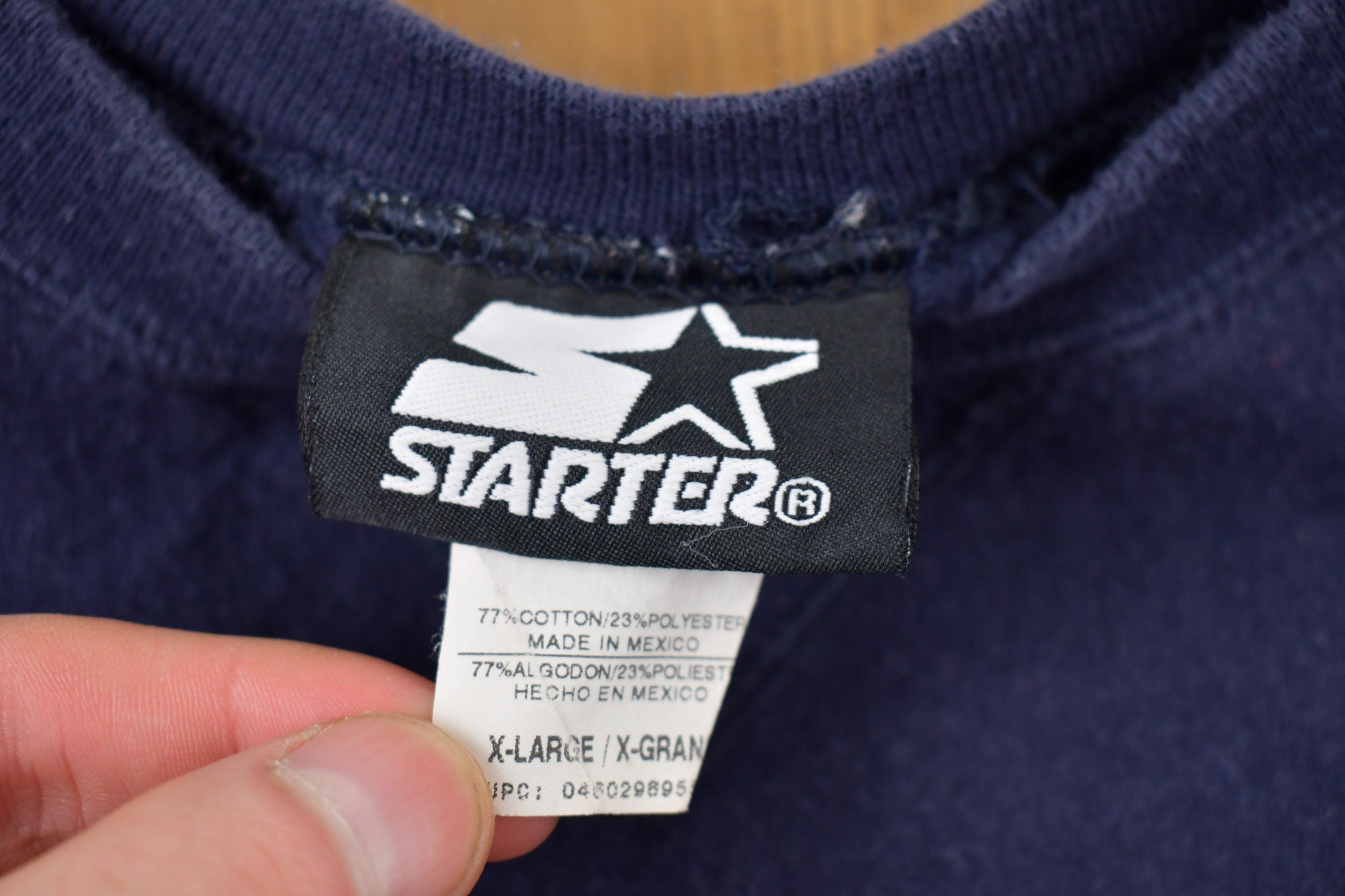 Vintage 1990s Starter Embroidered Crewneck Sweatshirt