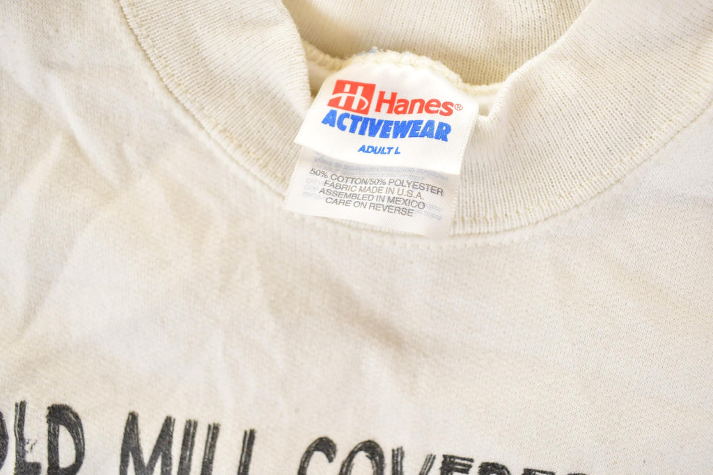 Vintage 1990s Old Mill Covered Bridge Crewneck Sweatshirt Men's M
