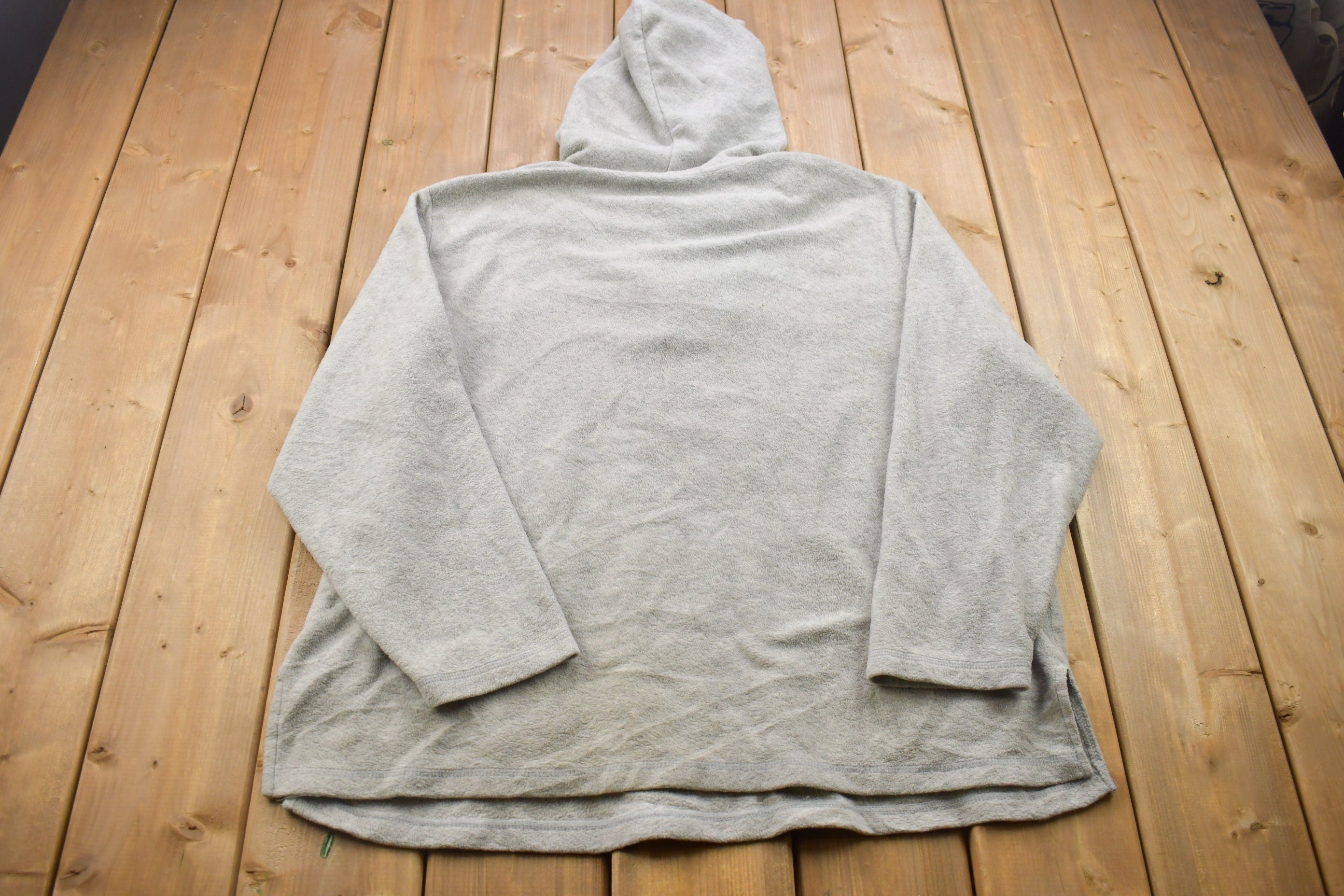 Vintage 1990s Mickey Mouse Quarter Zip Graphic Hoodie