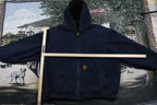 Vintage 1990s Carhartt Full Zip Hooded Workwear Jacket
