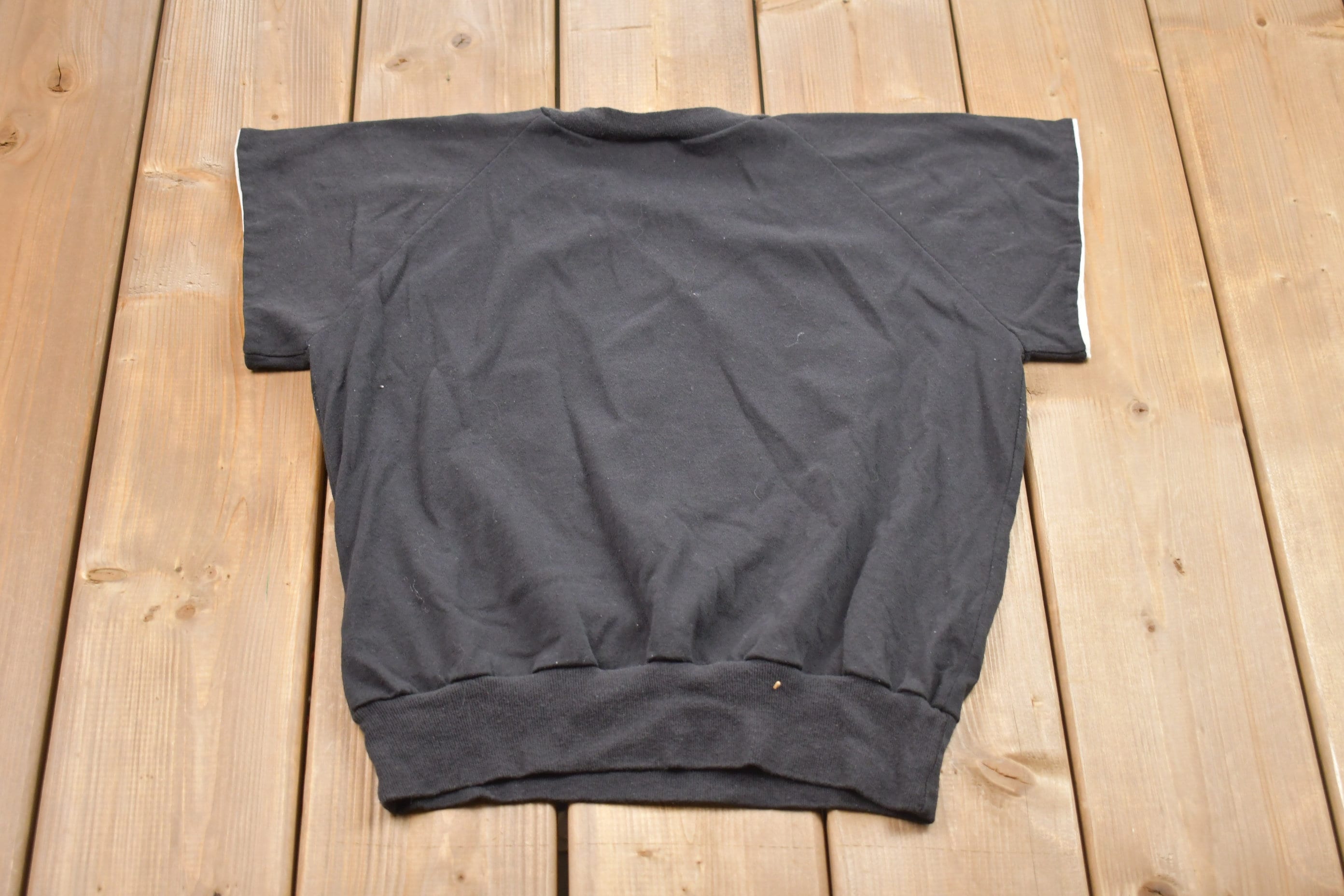 Vintage 1990s Another Name Football Short Sleeve Crewneck Graphic T-Shirt