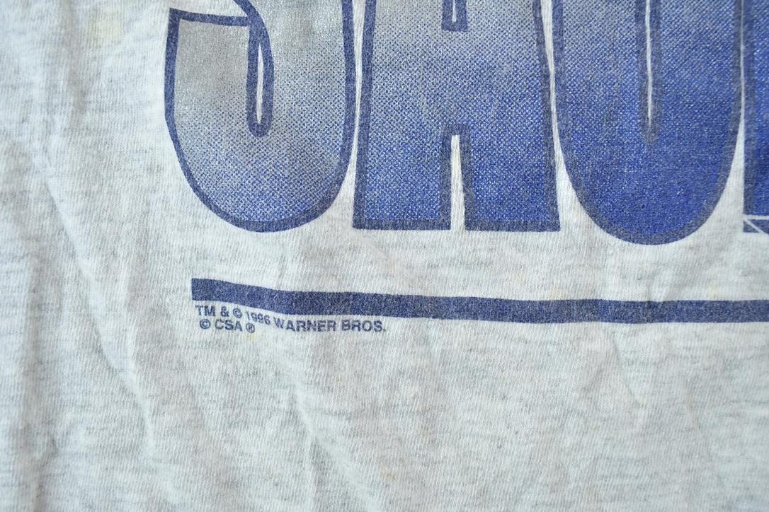 Vintage 1996 Taz Sack Em Disney Cartoon Promo T-Shirt