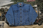 Vintage 1990s Mickey Inc Disney Embroidered Jean Jacket