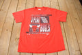 Vintage 1993 Chicago Bulls 3 Peat NBA World Champions Basketball Graphic T-Shirt Made In USA