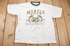 Vintage 1990s Myrtle Beach South Carolina Souvenir T Shirt