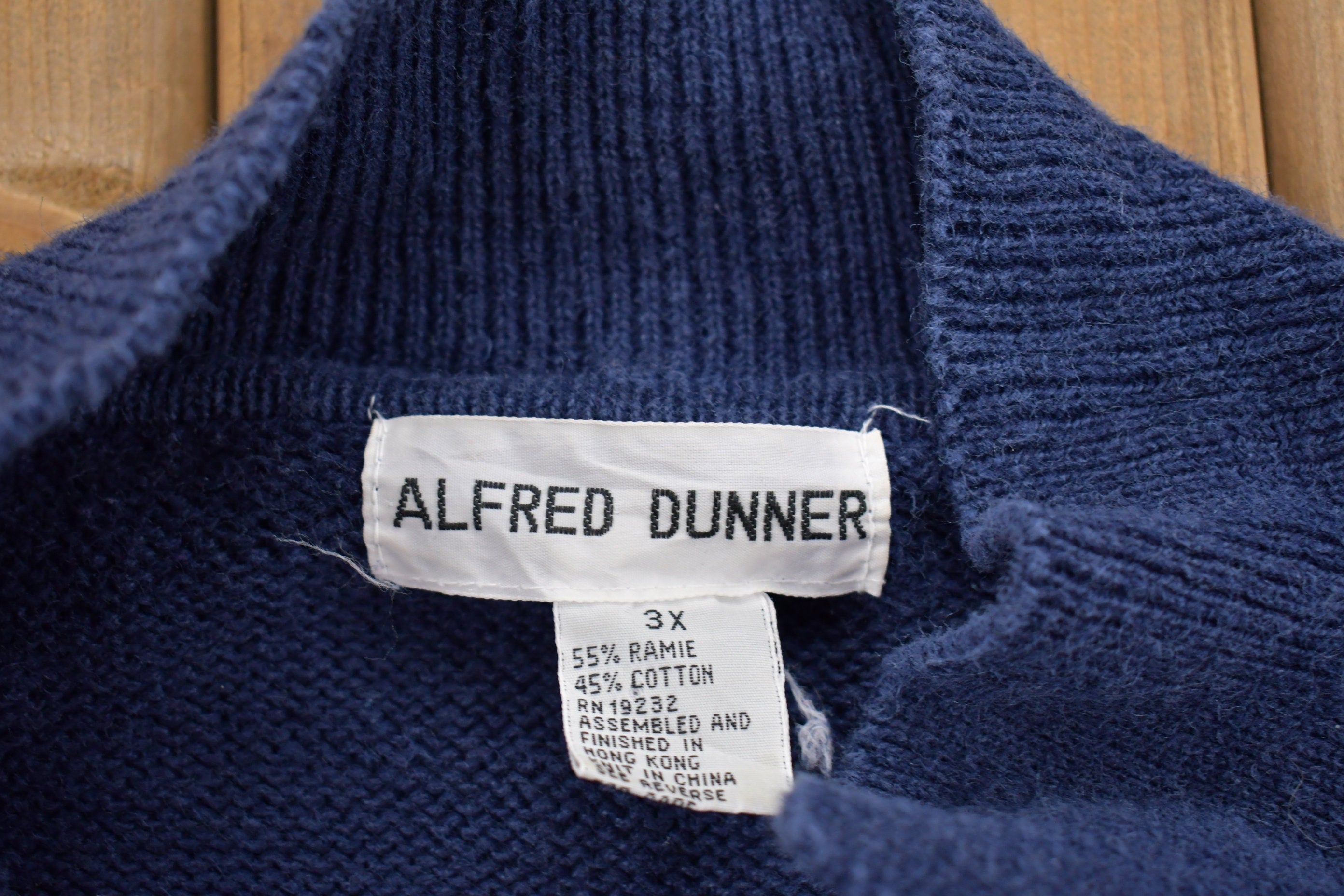 Vintage 1990s Alfred Dunner Kite Graphic Knitted Sweater