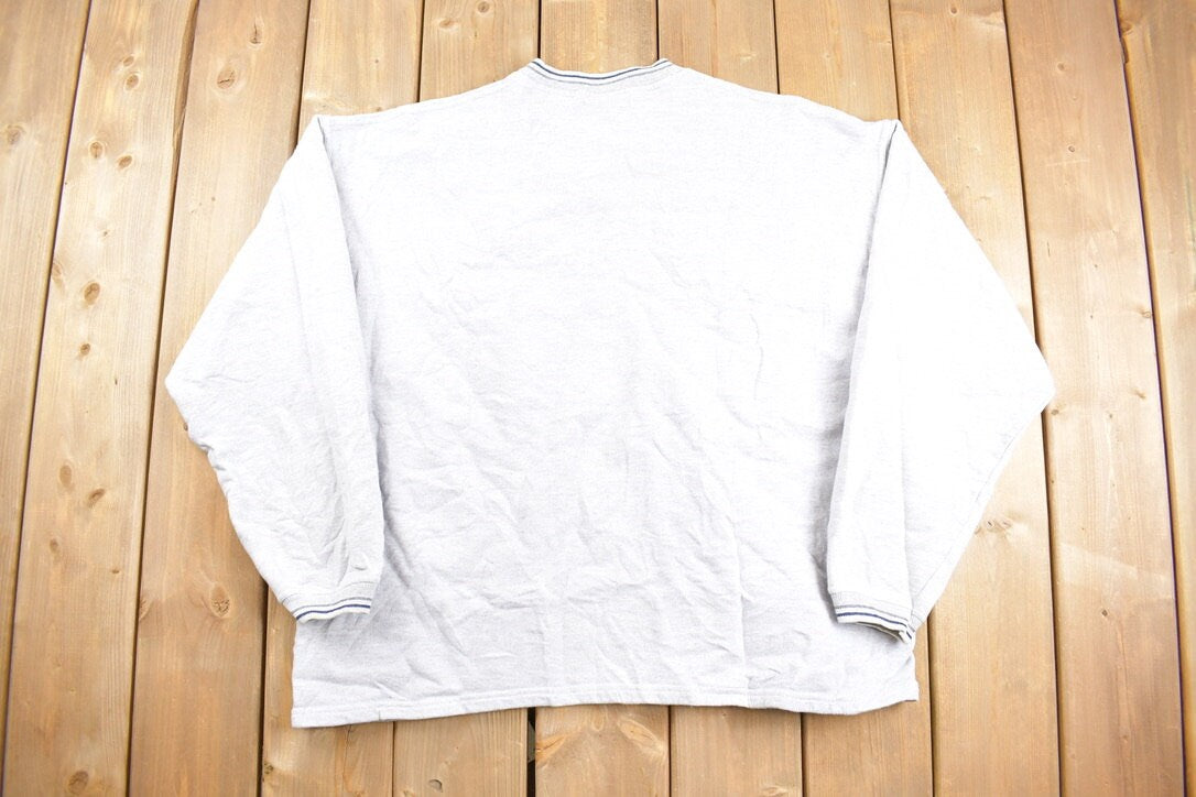 Vintage 1990 Maine Embroidered Crewneck