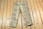 Vintage 1990s Walls Blizzard Pruf Zip Camo Army Camouflage Cargo Pants Size XL